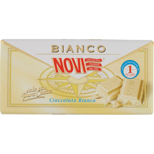 24 x Novi Tavoletta Cioccolato Bianco gr. 100