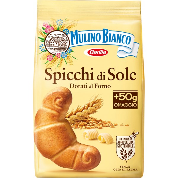 12 x Mulino Bianco Spicchi Di Sole Busta gr. 400