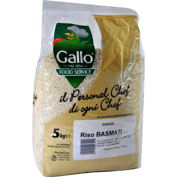 4 x Riso Gallo Basmati gr. 5000