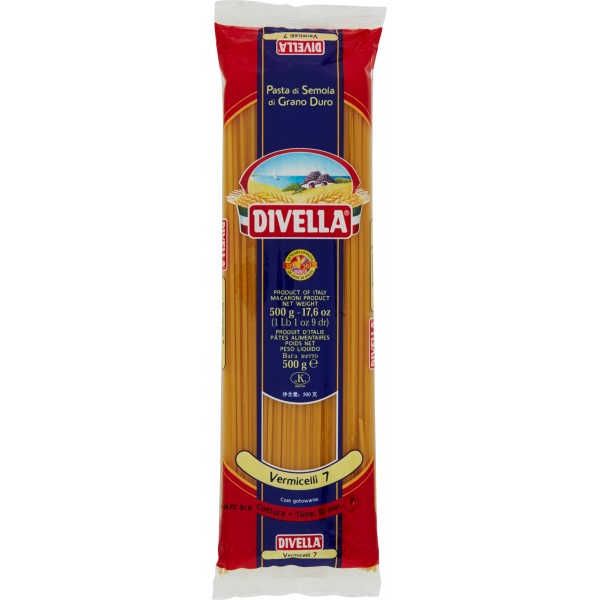 36 x Divella Vermicelli N.7 Gr 500