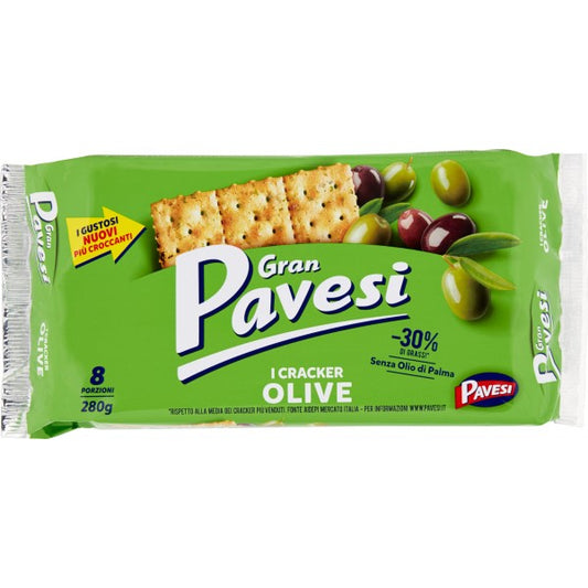 12 x Pavesi Crostini Olive Gr 280