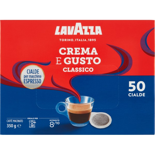 4 x Lavazza Cialde Crema Gusto X50 Gr 350