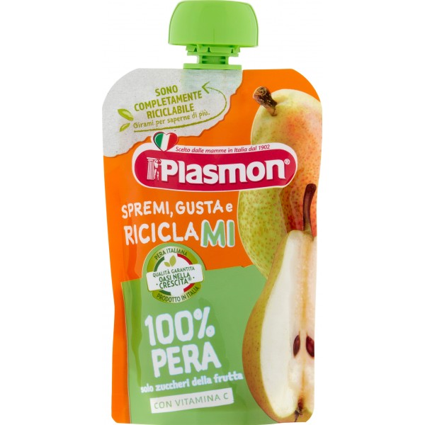 6 x Plasmon S.Gusta Pera Gr 100