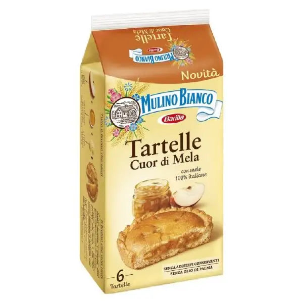 16 x Mulino Bianco Tartelle Mela gr. 288