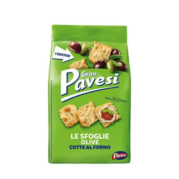 12 x Pavesi Le Sfoglie Olive Gr 150