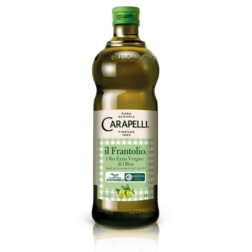 12 x Carapelli Olio Extra Frantolio Lt 1