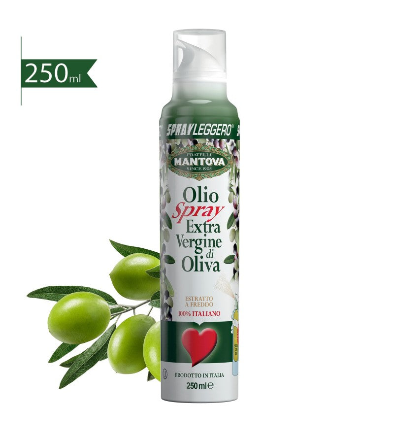 6 x Olio Extra Vergine Di Oliva 100% Italiano Spray Ml 250