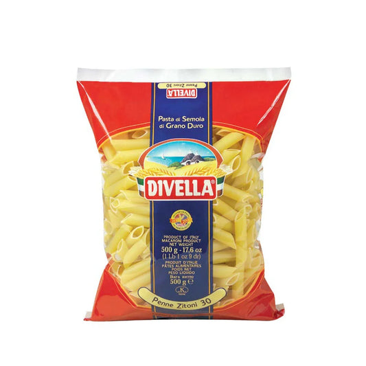 24 x Divella Penne Zitoni N.30 gr. 500