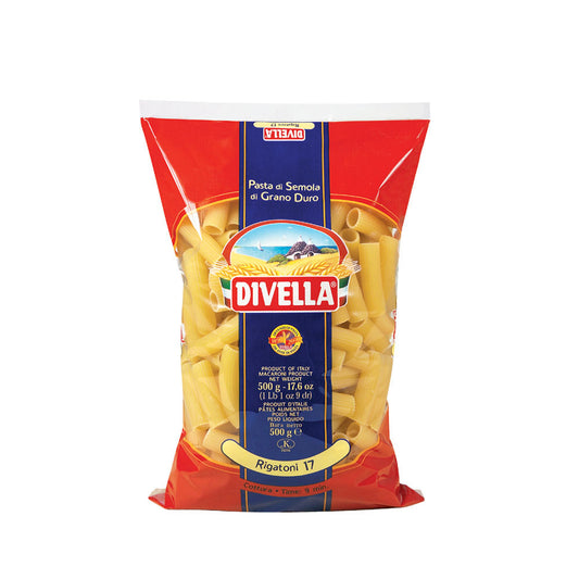 24 x Divella Rigatoni N.17 gr. 500