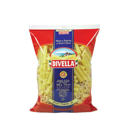 24 x Divella Zitoni Tagliati N.31 gr. 500