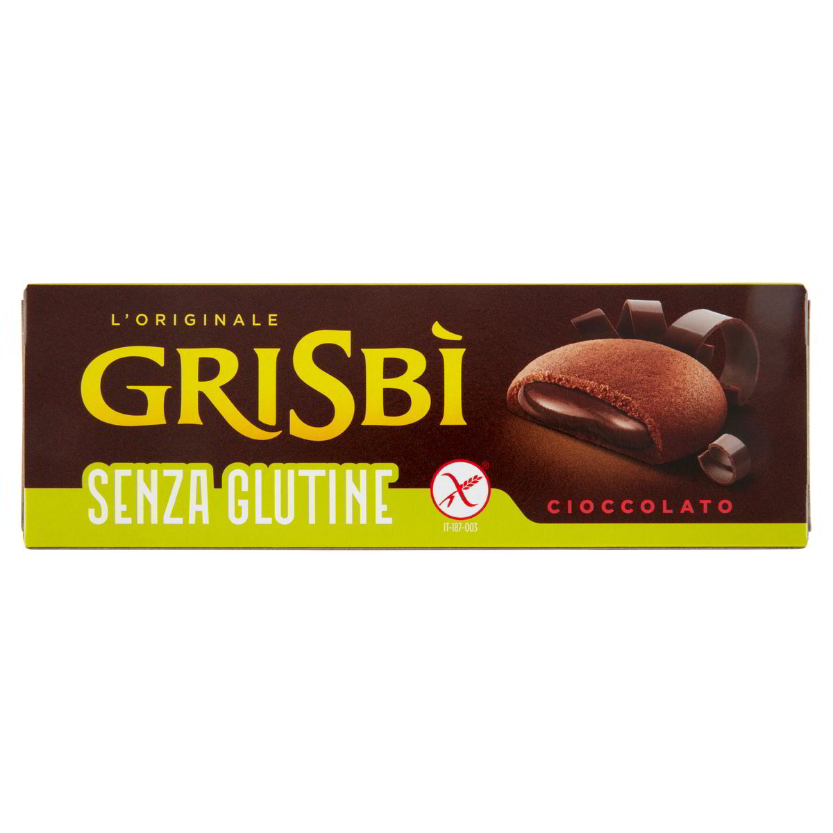 12 x Grisbì Cioccolato Senza Glutine gr. 150