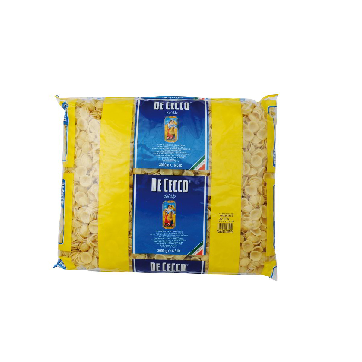 4 x De Cecco Orecchiette N.91 Kg 3