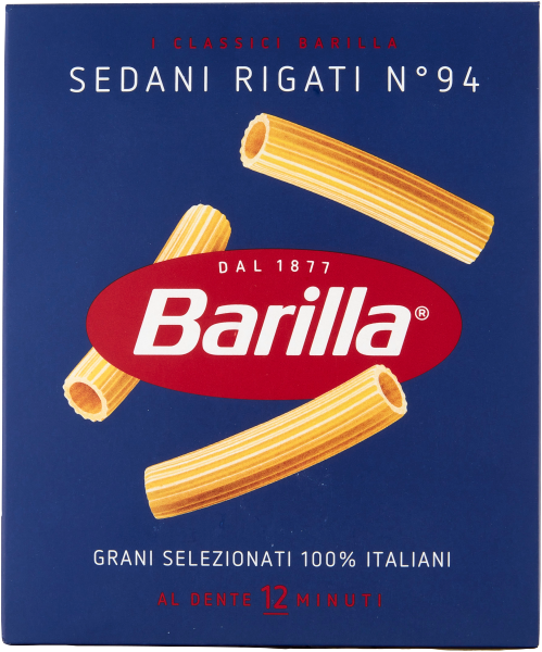 28 x Barilla Sedani Rigati gr. 500