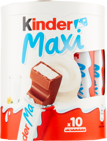 28 x Kinder Maxi T.10 gr. 210