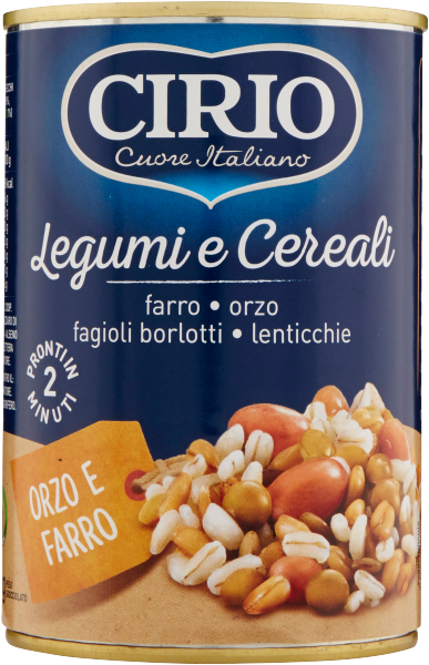 12 x Cirio Legumi Cereali Farro gr. 400