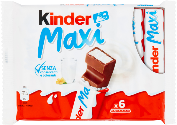 20 x Kinder Maxi T.6 Gr 126