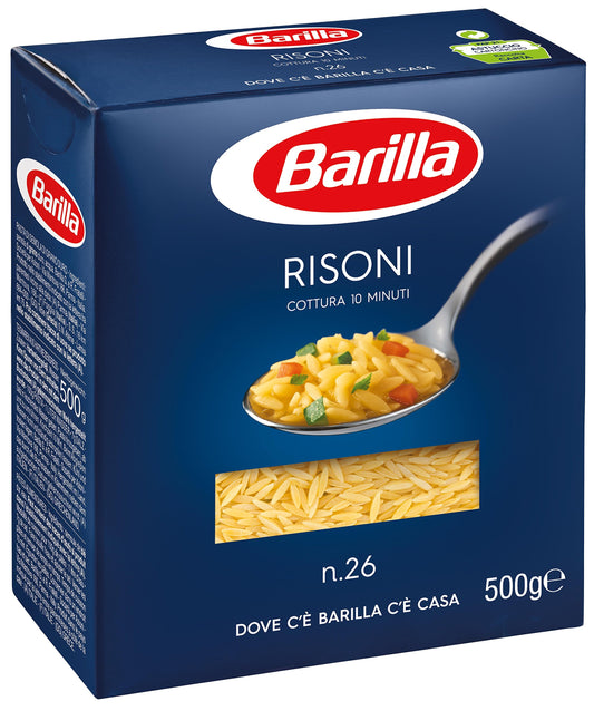 16 x Barilla Risoni N.26 gr. 500