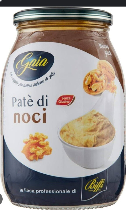 6 x Gaia Patè di Noci Vasetto Kg. 1