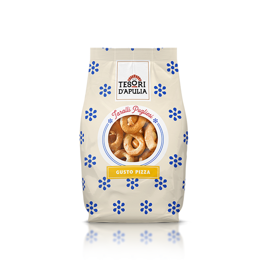 20 x Tesori D'Apulia Taralli Pugliesi Pizza gr. 300