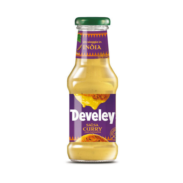 6 x Develey Salsa Curry Cu Ml 250