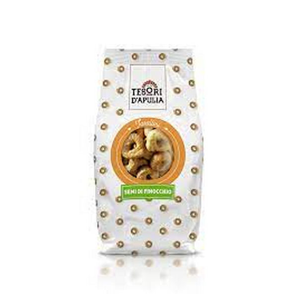 20 x Tesori D'apulia Taralli Pugliesi Finocchio Gr 300